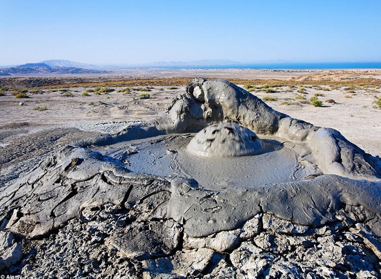 Mud Volcano Resembles To A Giant Human Eye | Geoengineer.org