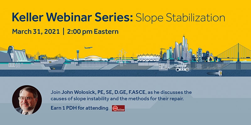 Keller Webinar Series: Slope Stabilization