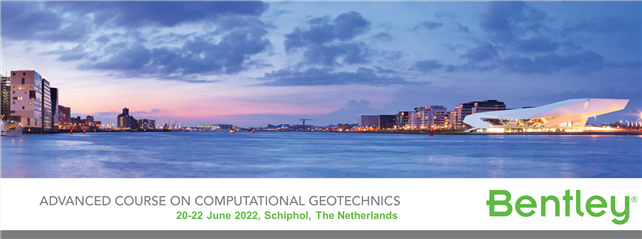 Bentley Advanced Course on Computational Geotechnics