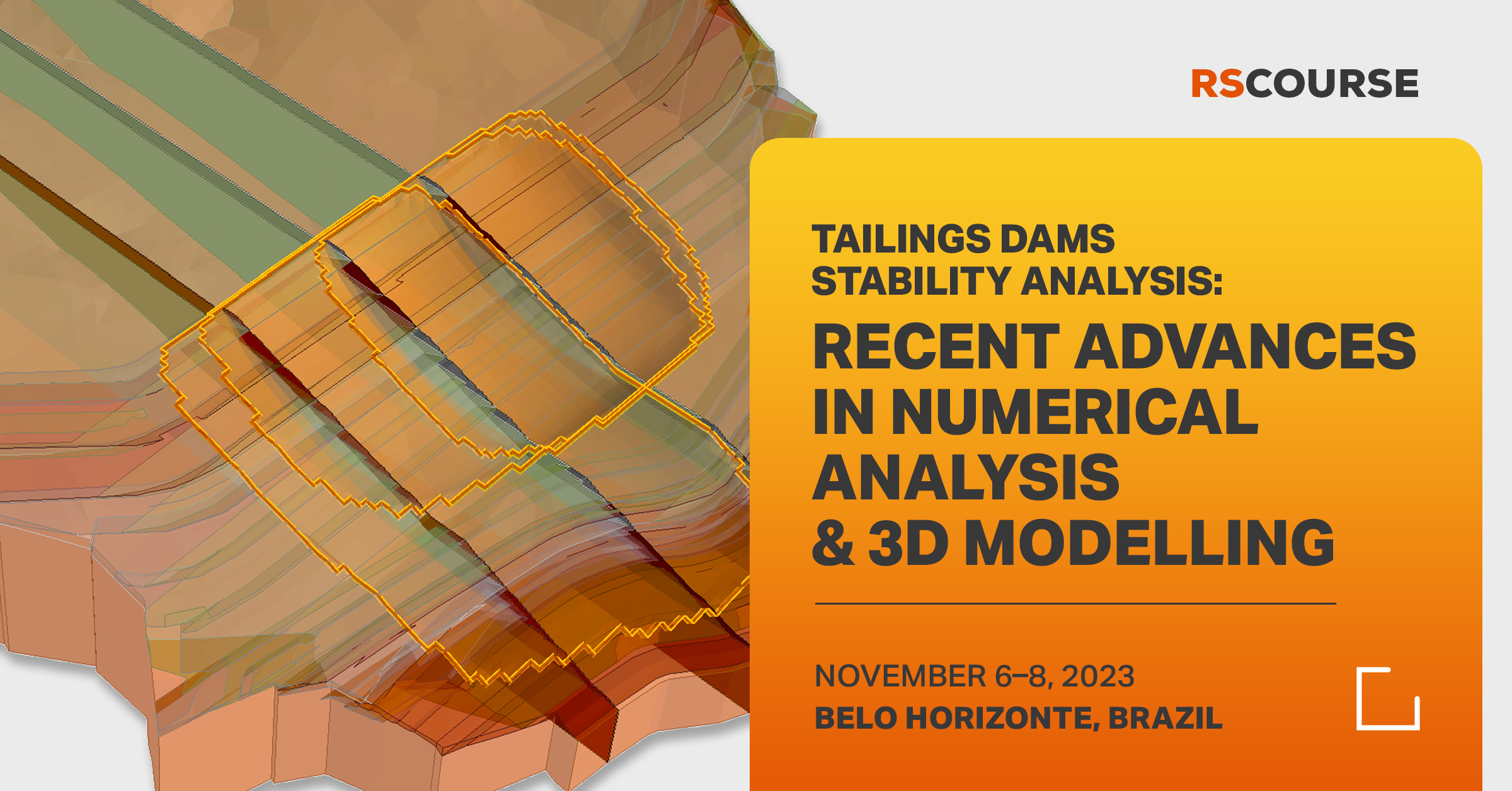 Rocscience Course: Tailings Dams Stability Analysis: Recent Advances in ...