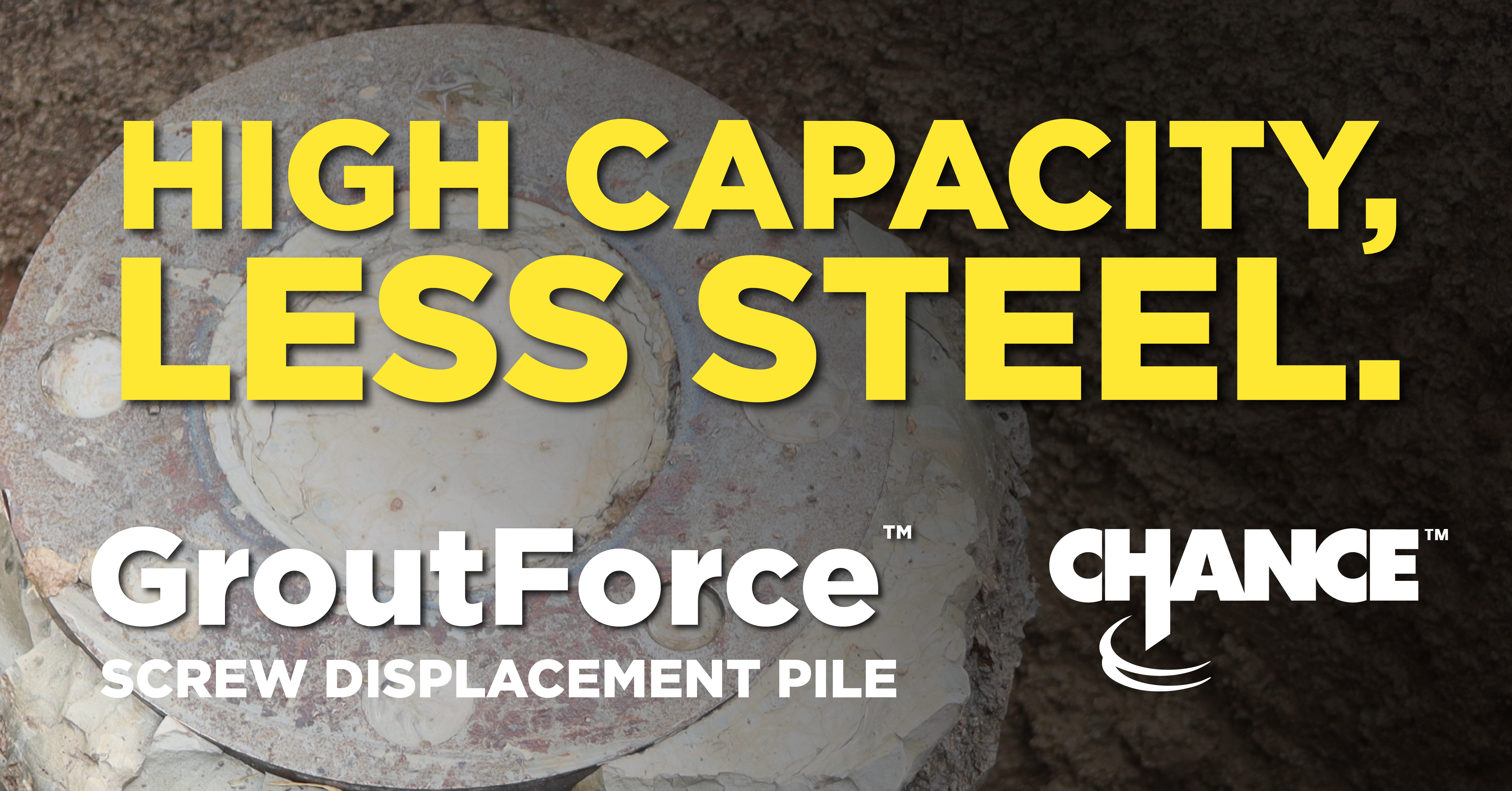 Meet Chance GroutForce Displacement Pile - Part 1