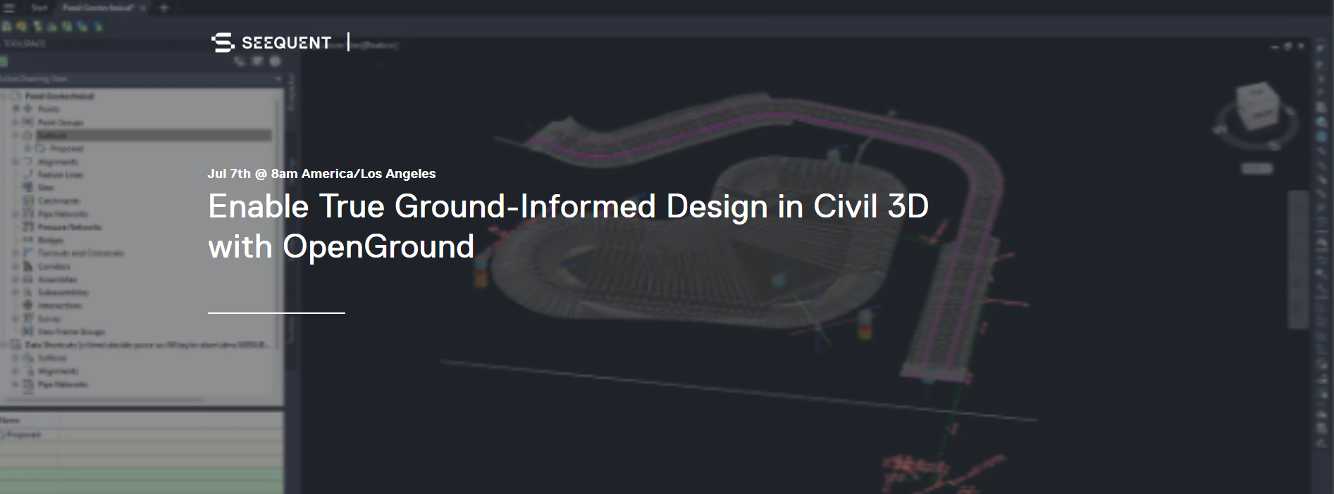 Enable True Ground-Informed Design in Civil 3D with OpenGround