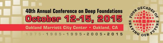 40th Annual Conference on Deep Foundations
