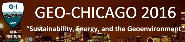Geo-Chicago 2016: Sustainability, Energy & the Geoenvironment 