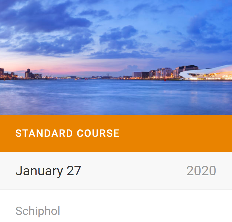 Standard Course on Computational Geotechnics-	Schiphol