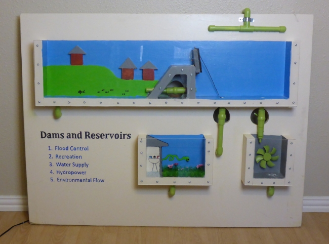 Video Watch A Civil Engineer S Display On Dams For