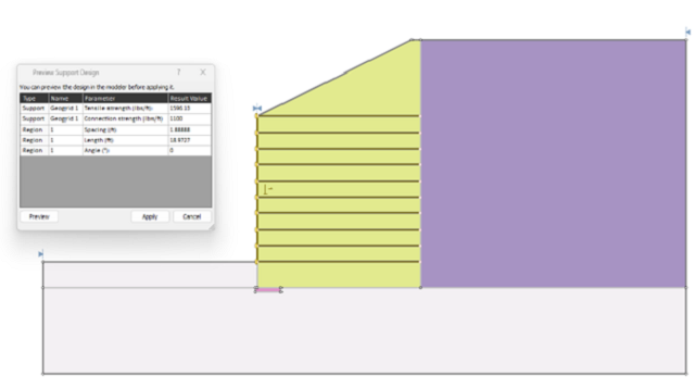 Support Designer in Slide2: target FoS support design explained for engineers