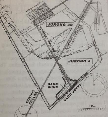 Figure 15: Jurong Island site layout (Wehr & Raju, 2002)